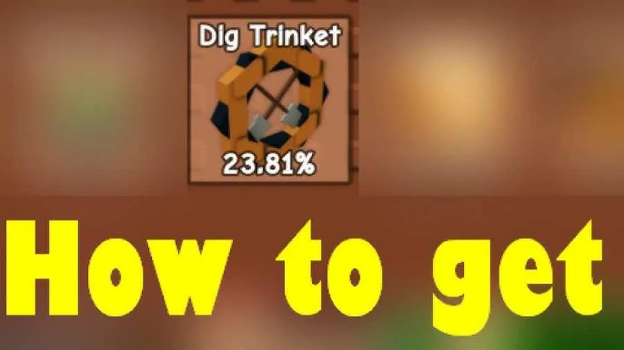 How to Get the Dig Trinket in Grow a Garden
