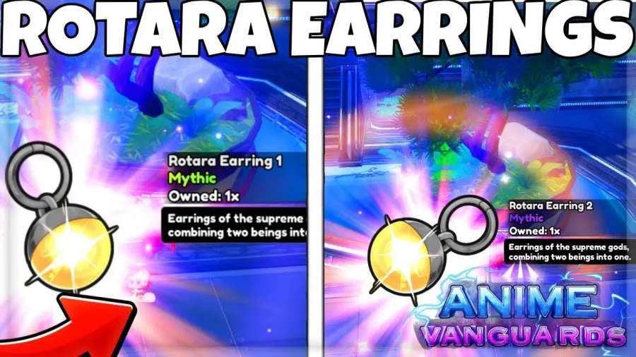 How To Get Rotara Earrings In Anime Vanguards: The Legendary Fusion