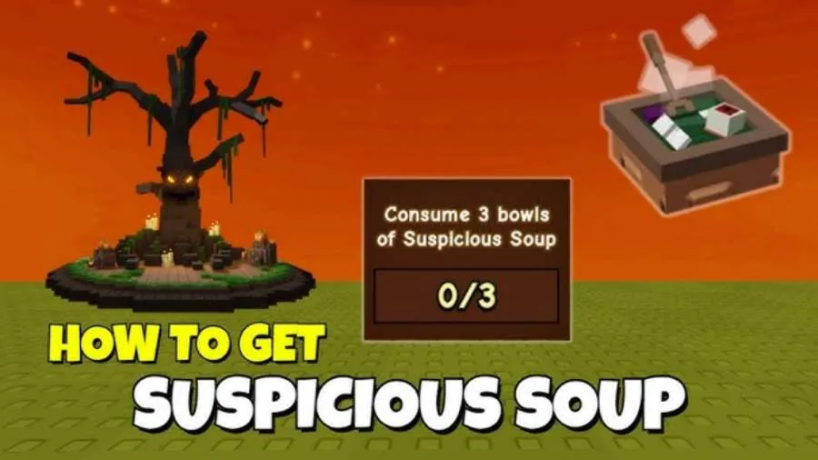 How to Get the Suspicious Soup in Grow a Garden
