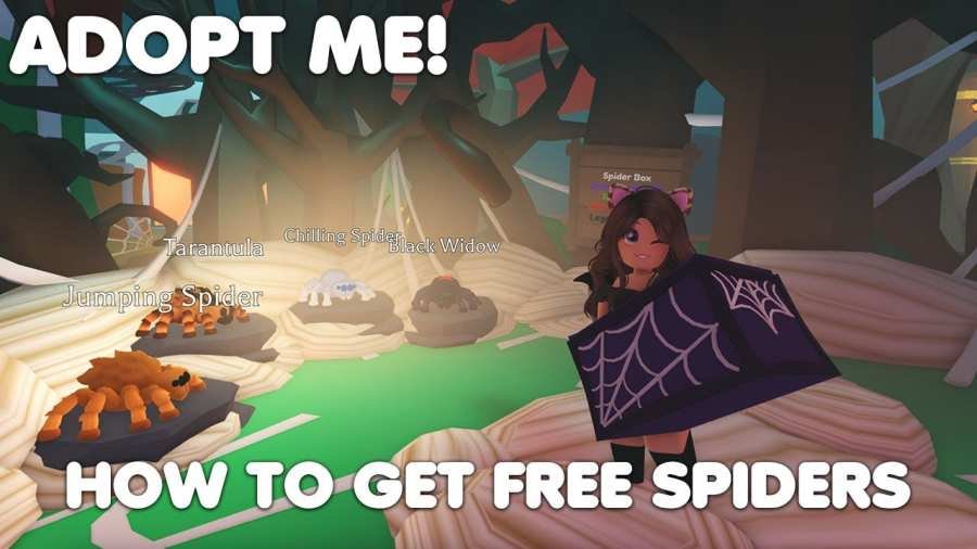 How to Get Free Spiders in Adopt Me Halloween Update 2025