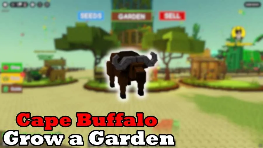 How to Get the Cape Buffalo in Grow a Garden's Mega Safari Harvest Event