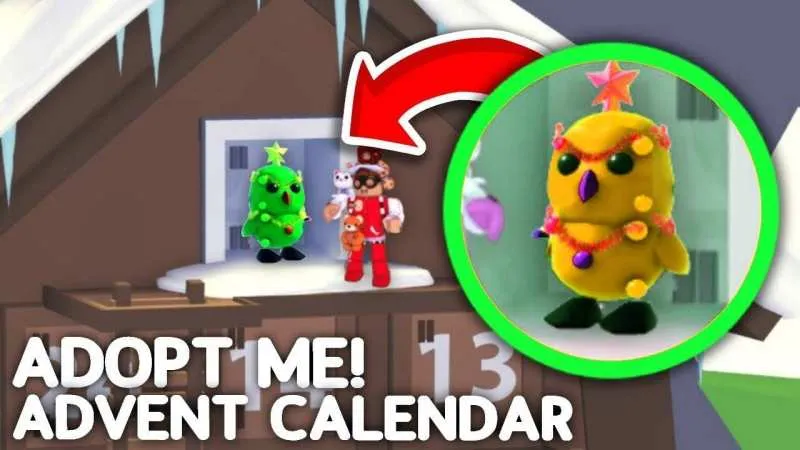 How To Get Advent Calendar In Adopt Me : Every Free Reward