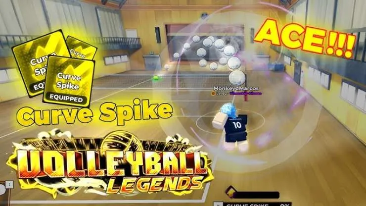 How To Master the Curve Spike in Volleyball Legends : The Court Is Calling