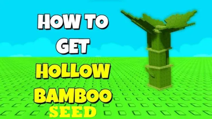 How to Get the Hollow Bamboo Seed In Grow a Garden Smithing Event