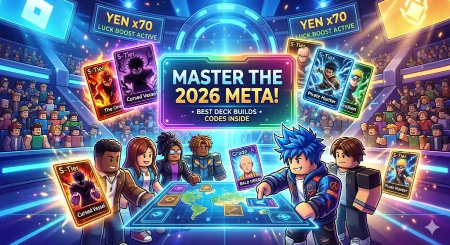 Best Deck Builds in Anime Card Collection Roblox