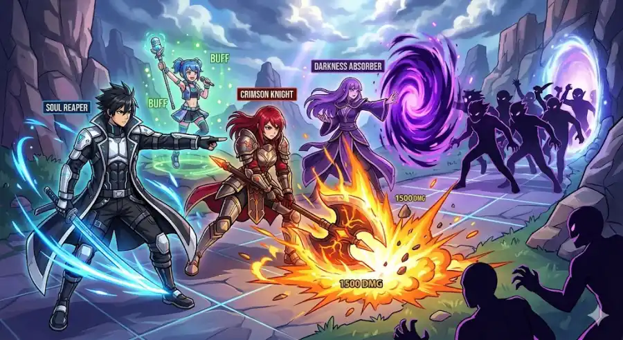 Build the Unstoppable Team, Roblox Anime Tactical Simulator Unit