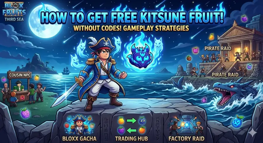 How to Get a Free Kitsune Fruit in Blox Fruits Without Codes