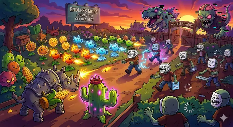 How to Master Endless Mode in Plants vs. Brainrots Roblox