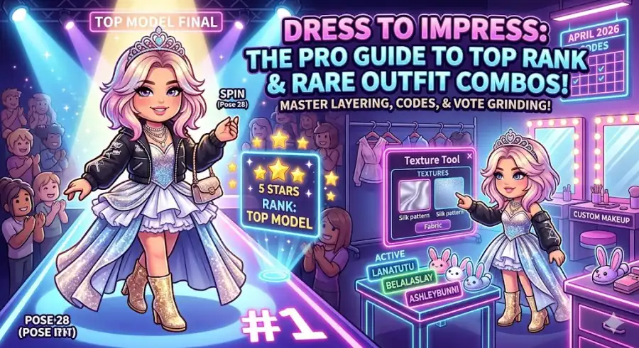 How to Win in Dress to Impress to Reach Top Model Fast