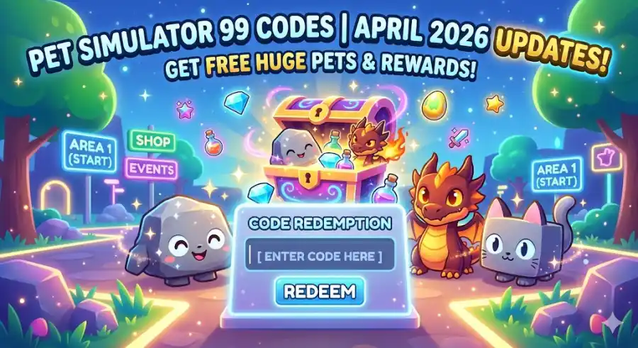 Pet Simulator 99 Codes April 2026 Real Truth, Free Rewards