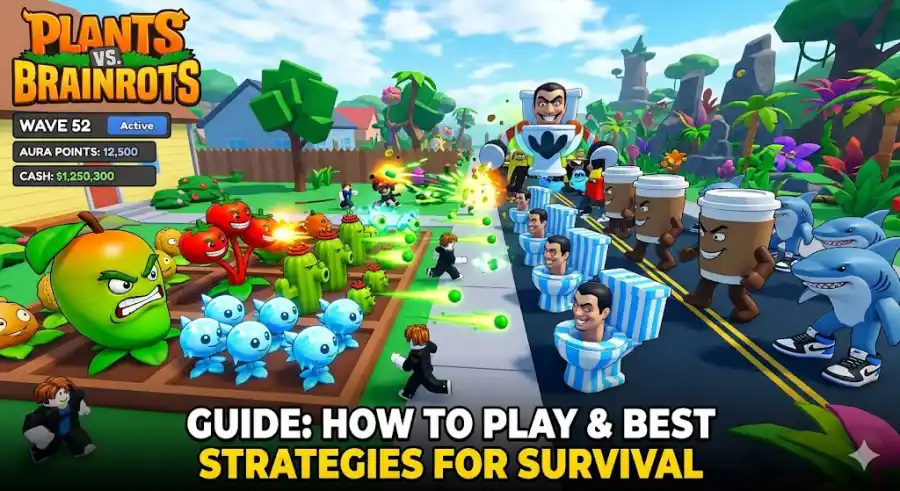 Plants vs Brainrots 2026  to Win Fast and Build the Best Defense