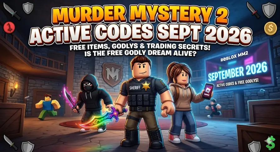 Roblox MM2 Active Codes 2026 