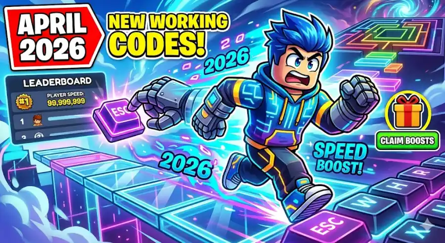 Roblox Speed Keyboard Escape Codes Get Free Speed Boosts April 2026