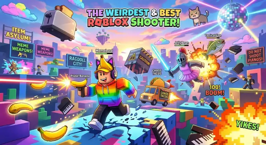 The Weirdest and Best Roblox Shooter You’ve Never Heard