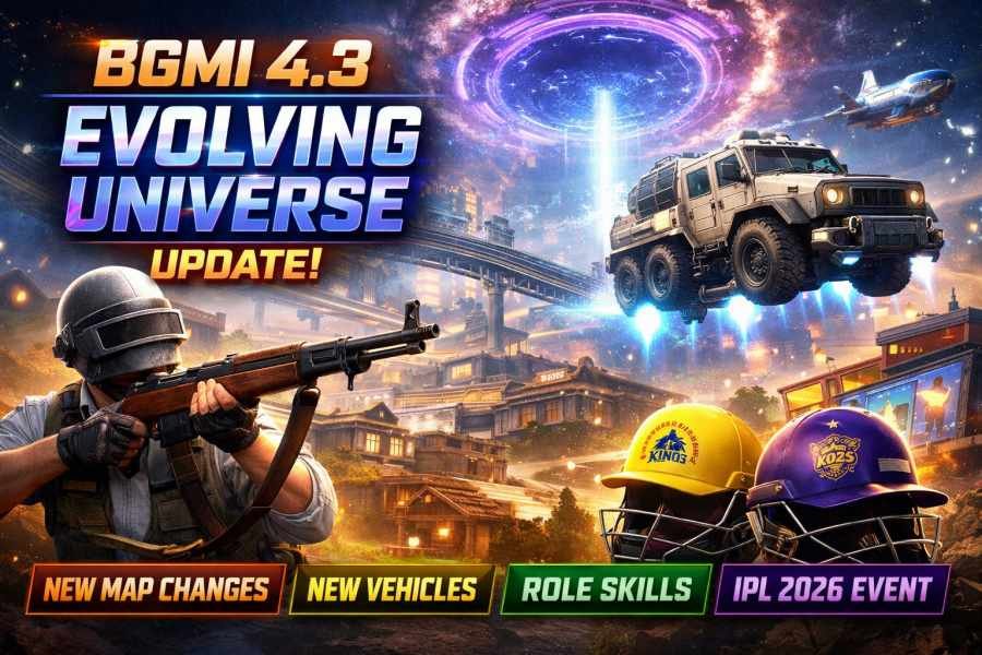 BGMI 4.3 Update Evolving Universe
