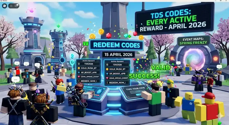 Roblox Tower Defense Simulator Codes 2026