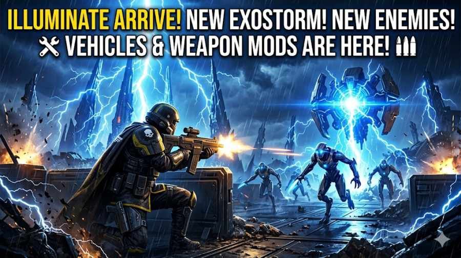 Helldivers 2 2026 Update: Illuminate Invasion, Exostorms, New Weapons