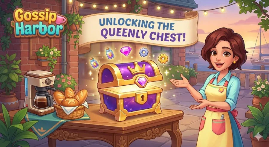 Gossip Harbor Every Way to Unlock the Queenly Chest