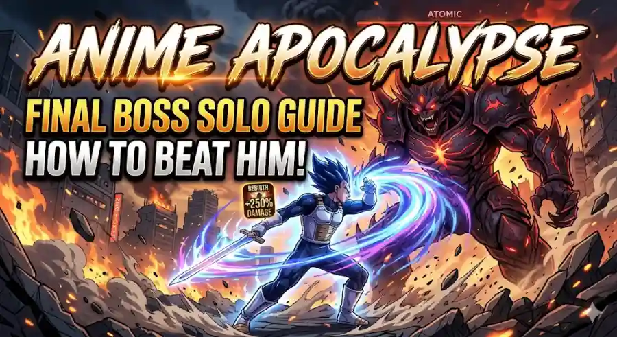 How to Beat the Final Boss in Anime Apocalypse Solo Best Builds and Rebirth Strategy