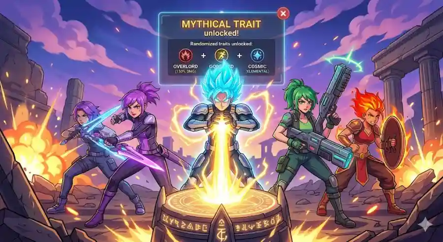 How to Unlock Mythical Traits in Anime Apocalypse Best Farming Methods and Luck Boosts 