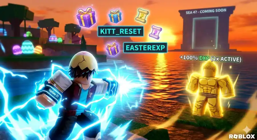 Blox Fruits Update 31 ALL NEW Codes +200% XP Boost, Free Stat Resets