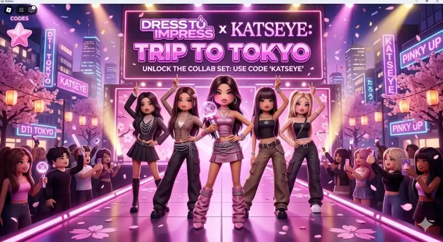  Dress to Impress (DTI) Codes April 2026 Unlock the New KATSEYE Collab Set