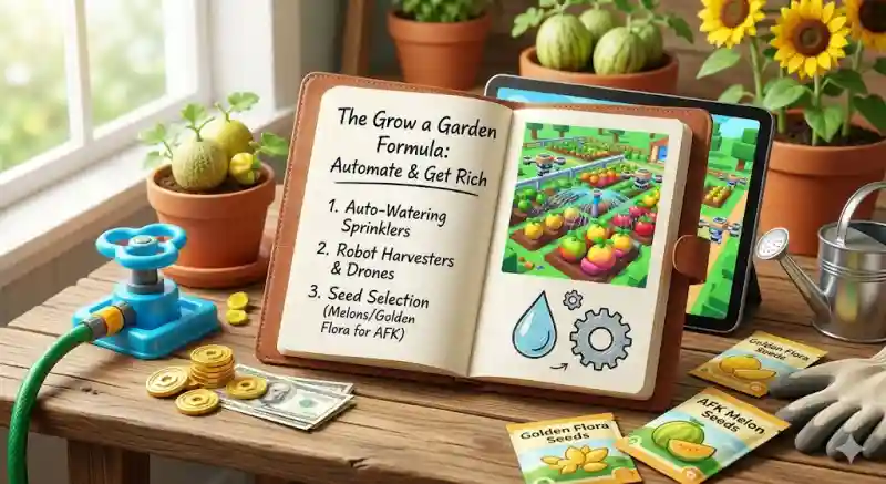 How to Automate Your Farm in Grow a Garden Roblox and Get Rich Offline