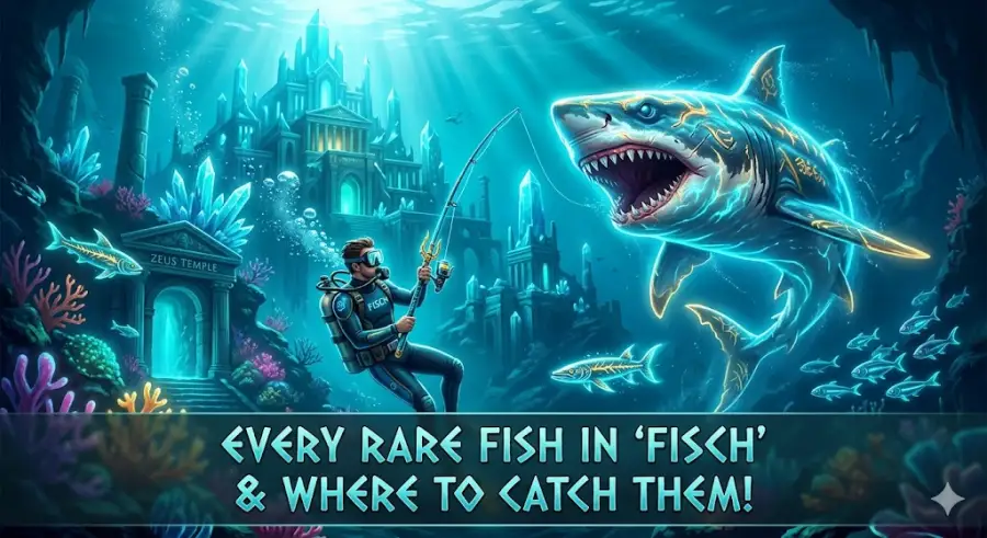 How to Catch Every Rare Fish in the Fisch Atlantis Update 2026