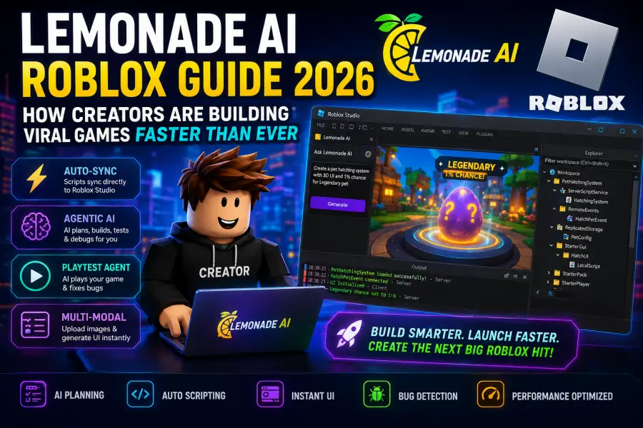 Is Lemonade AI the Future of Roblox? How to Build a Game in Minutes in 2026