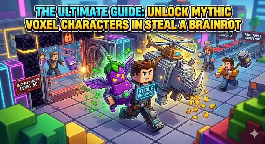 How to Unlock Every Mythic Voxel Character in Roblox Steal a Brainrot 