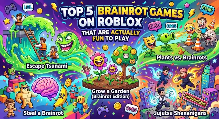 The Brainrot Era is Here 5 Roblox Games That Are Addictively Fun