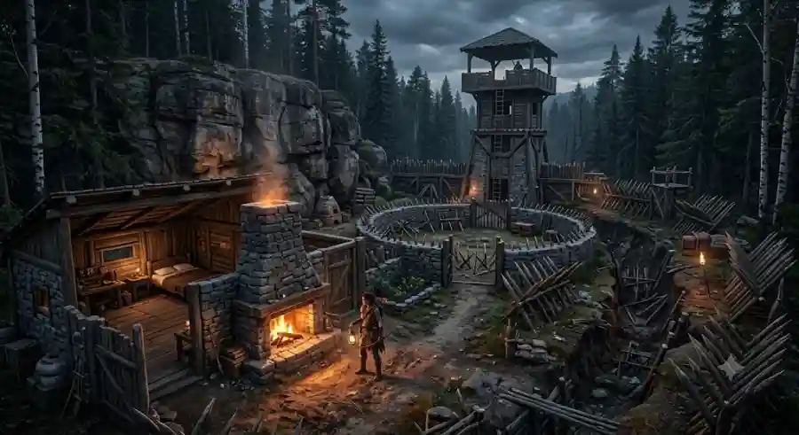 How to Survive 99 Nights in the Forest Best Base Layouts and Endgame Survival 