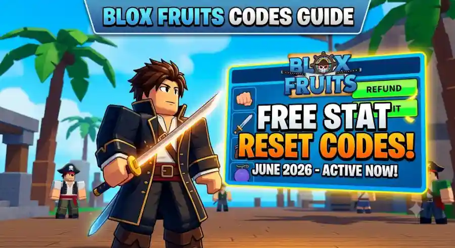 Blox Fruits Stat Refund Codes June 2026 All Active Free Stat Reset Codes, Redemption and Best Builds