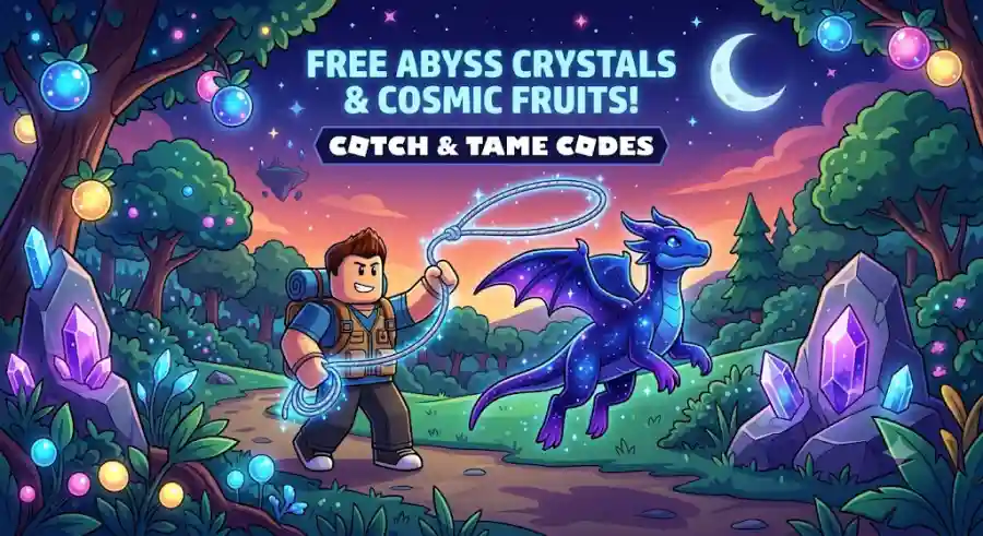 Catch and Tame Codes June 2026 Get Free Abyss Crystals, Cosmic Fruits, Peppers and More Rewards