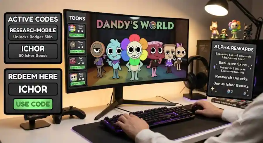 Dandy’s World Codes 2026 Active Ichor Rewards, Alpha Bonuses, Best Characters and Complete Progression