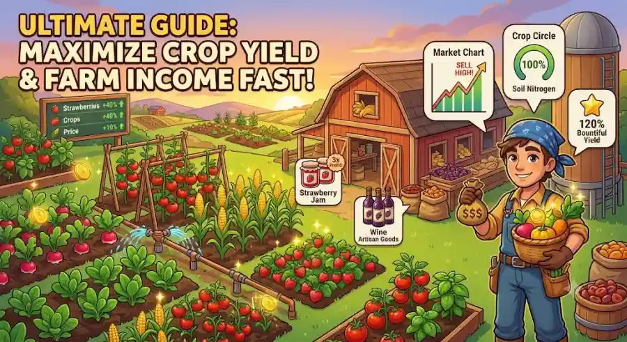 Grow a Garden 2 Crop Yield and Farm Income The Complete Blueprint for Faster Profits and Bigger Harvests