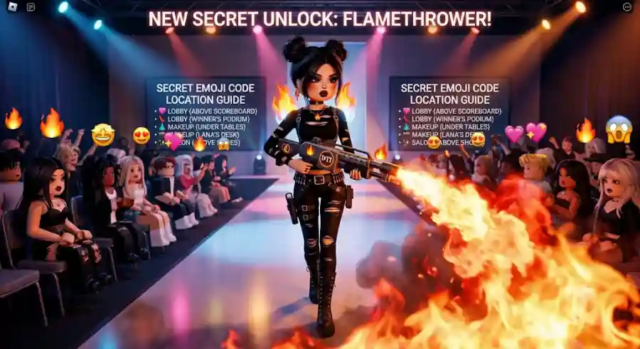 How to Unlock the Secret Flamethrower in Dress to Impress DTI Complete Hidden Code