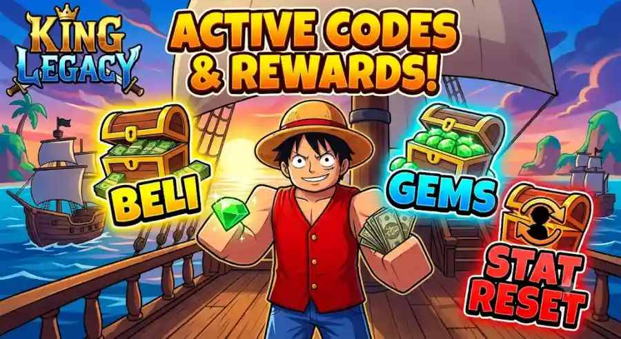 King Legacy Codes June 2026 All Active Free Gems, Beli, EXP Boosts, and Stat Reset Rewards