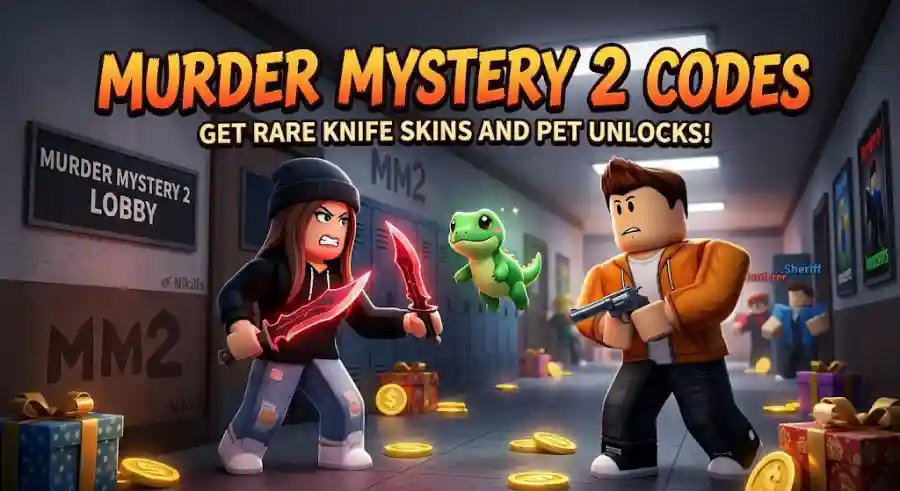 Murder Mystery 2 Codes June 2026 Latest MM2 Rewards, Free Knife Skins, Pets and Complete Redemption