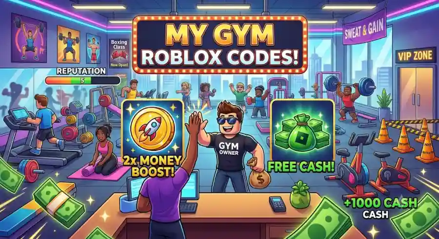 My Gym Roblox Codes June 2026 Activate 2x Money Boosts and Build a Fitness Empire Faster