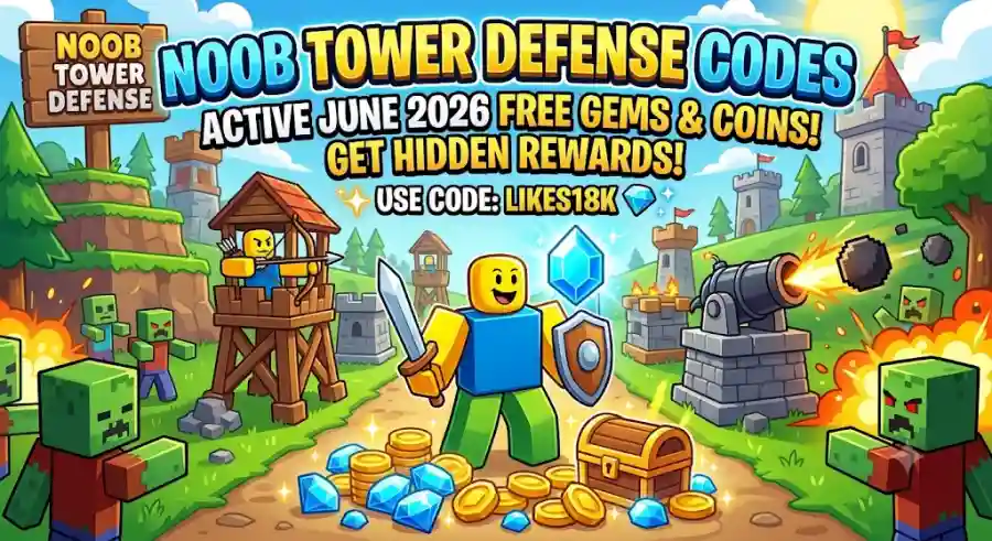 Noob Tower Defense Codes June 2026 All Active Free Gems, Coins, and Hidden Rewards 