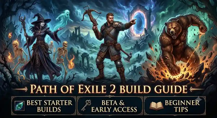 Path of Exile 2 Beginner 2026 Best Starter Builds, Early Access Details, Beta Access and Essential Survival
