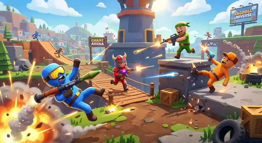 Ragdoll Universe Physics-Based Chaos Game Redefining Multiplayer Fun