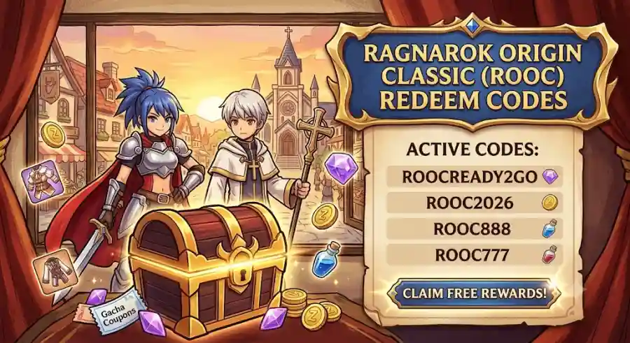 Ragnarok Origin Classic Redeem Codes 2026 Latest Free Rewards, Active Gift Codes, and Complete Claim