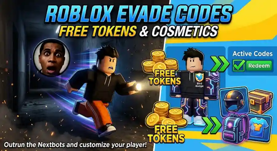 Roblox Evade Codes June 2026 Get Free Tokens, Points, Cosmetics and Exclusive Rewards