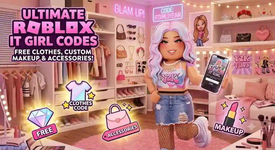 Roblox It Girl Codes June 2026 Unlock Free Diamonds, Exclusive Clothes, Makeup and Glam Accessories