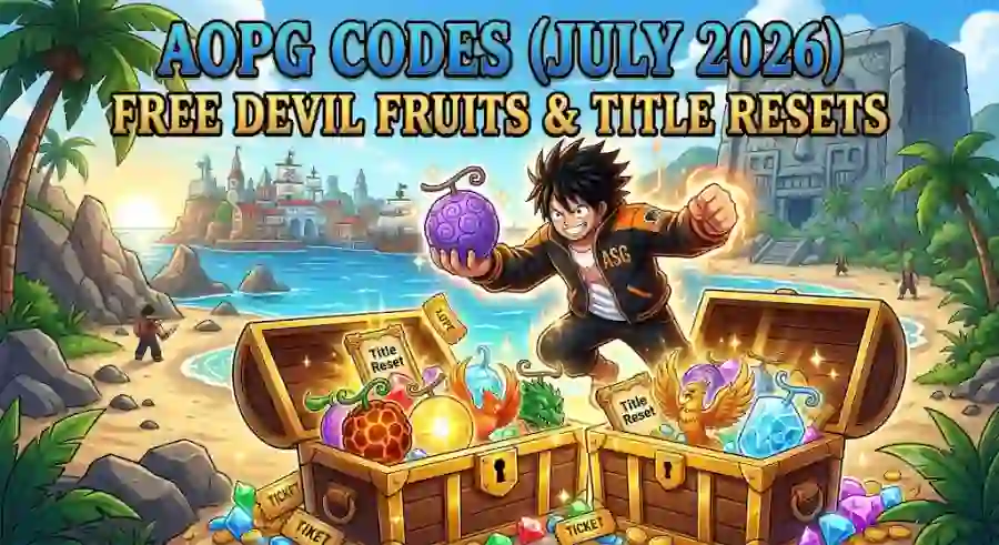 AOPG Codes July 2026 Claim Free Devil Fruits, Title Resets, Gems and Powerful Boosts