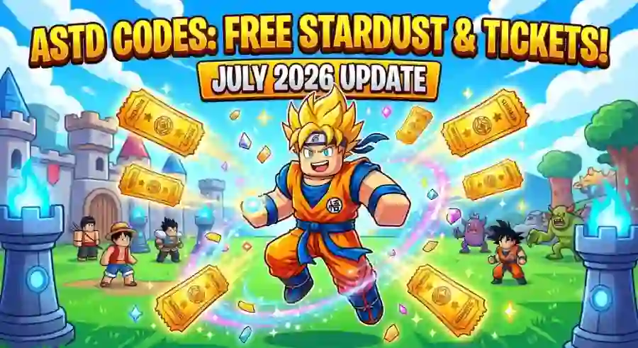 ASTD Codes July 2026 Free Stardust, Gems and Premium Summon Tickets List All Active Codes