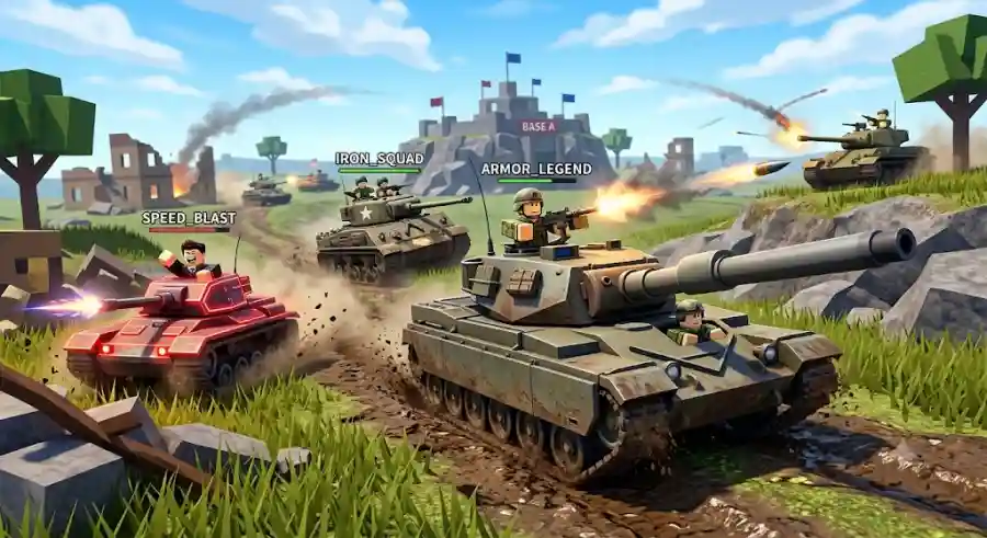 Roblox Tank Games Arcade Chaos, Frankenstein Builds and Tactical Warfare