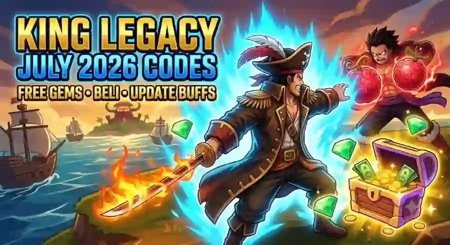 King Legacy July 2026 Codes Free Gems, Beli Rewards and New Update Buffs Shaping the Meta